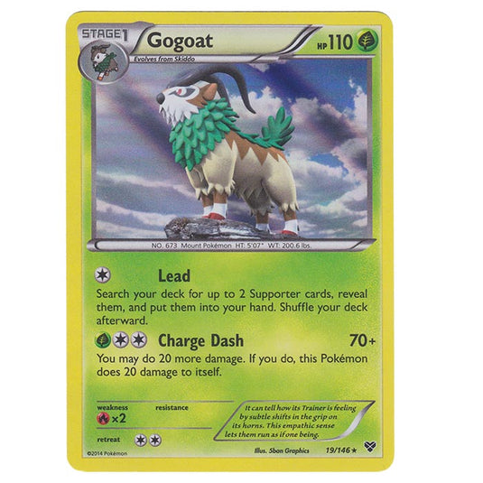 Pokemon - XY Base Set - Gogoat - 19/146