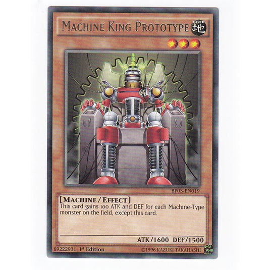 Yu-Gi-Oh! - Battle Pack 3 - Machine King Prototype - 19/237