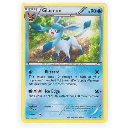 Pokemon - XY Furious Fists - Glaceon - 19/111