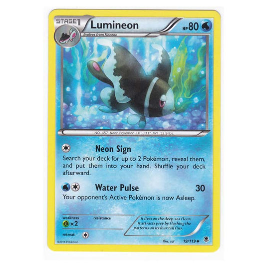 Pokemon - XY Phantom Forces - Lumineon - 19/119