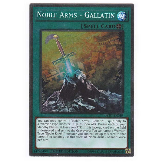 Yu-Gi-Oh! - Noble Knights of the Round Table - Noble Arms - Gallatin - NKRT-EN019