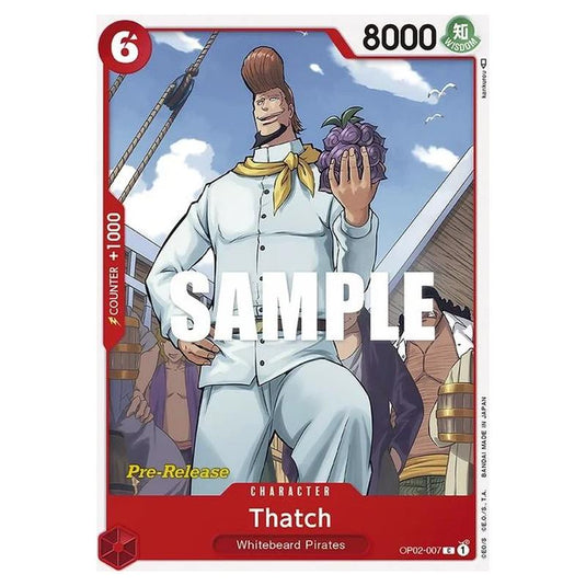 One Piece - OP-02: Paramount War Promos - Thatch - OP02-007