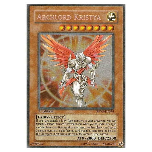 Yu-Gi-Oh! - Stardust Overdrive - Archlord Kristya (Secret Rare) SOVR-EN096