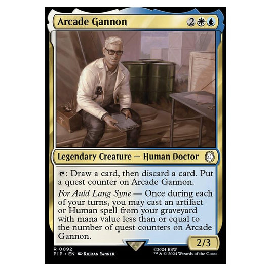 Magic The Gathering - Universes Beyond - Fallout - Arcade Gannon - 0092