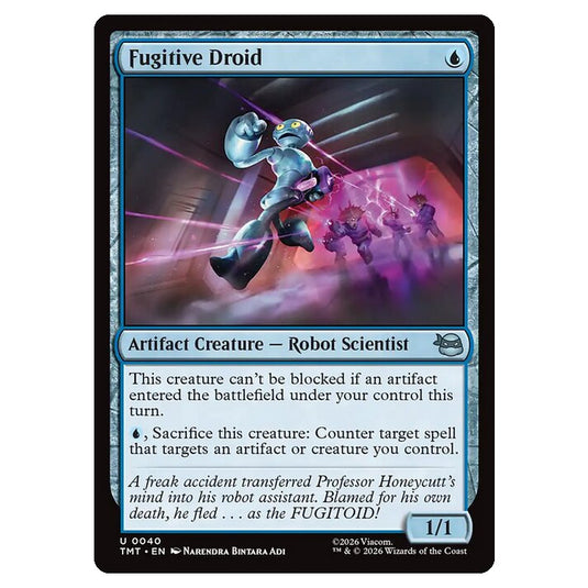 Magic The Gathering - Teenage Mutant Ninja Turtles - Fugitive Droid - 0040