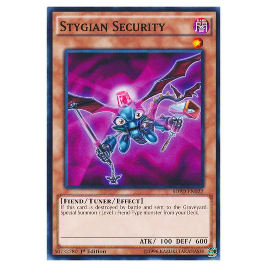 Yu-Gi-Oh! - Pendulum Domination Structure Deck - Stygian Security (Common) SDPD-EN022