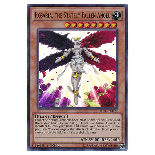 Yu-Gi-Oh! - Legendary Collection 5D's Mega Pack - Rosaria, the Stately Fallen Angel (Ultra Rare) LC5D-EN095