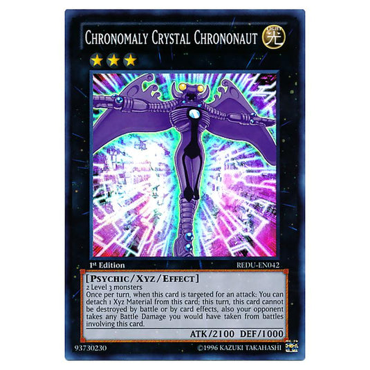 Yu-Gi-Oh! - Return of the Duelist - Chronomaly Crystal Chrononaut (Super Rare) REDU-EN042