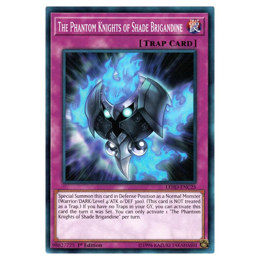 Yu-Gi-Oh! - Legendary Hero Decks - The Phantom Knights of Shade Brigandine (Common) LEHD-ENC25