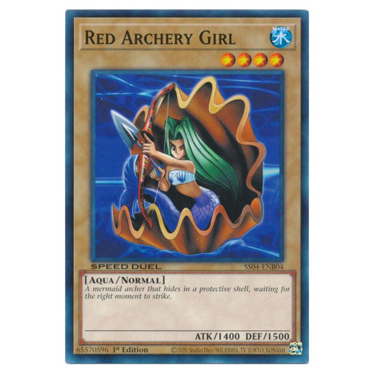 Yu-Gi-Oh! - Speed Duel Starter Decks - Match of the Millennium - Red Archery Girl (Common) SS04-ENB04