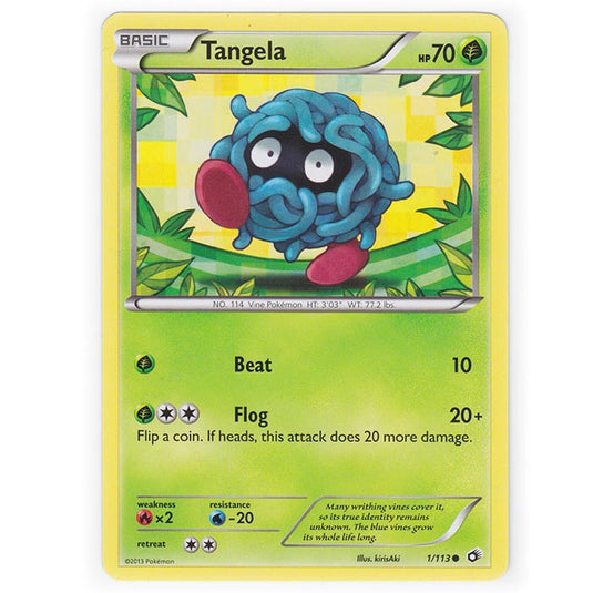 Pokemon - Black & White - Legendary Treasures - Tangela - 1/113