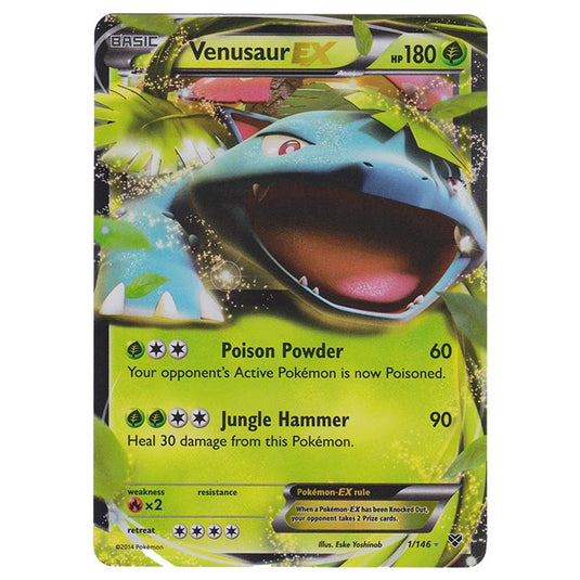 Pokemon - XY Base Set - Venusaur EX - 1/146