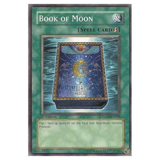 Yu-Gi-Oh! - Spellcaster's Command Structure Deck - Book of Moon (Common) SDSC-EN030