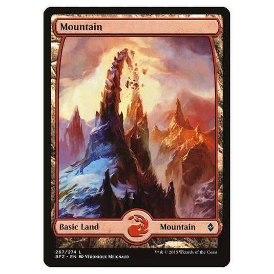 Magic The Gathering - Battle For Zendikar - Mountain - 267/274