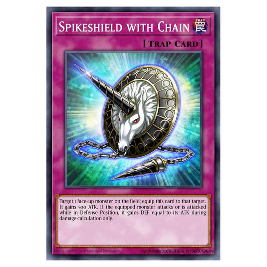 Yu-Gi-Oh! - Speed Duel GX - Duel Academy Box - Spikeshield with Chain (Common) SGX1-ENC19