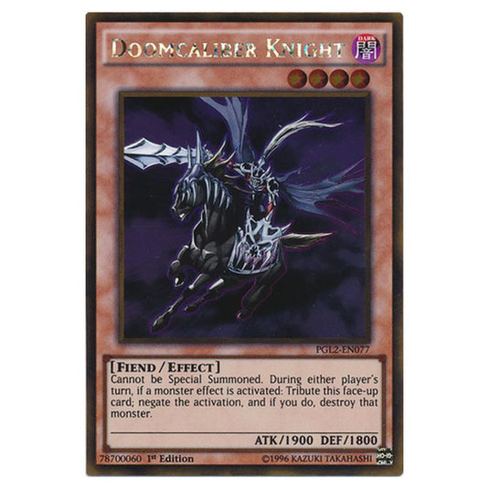 Yu-Gi-Oh! - Premium Gold - Return of the Bling - Doomcaliber Knight (Gold Rare) PGL2-EN077
