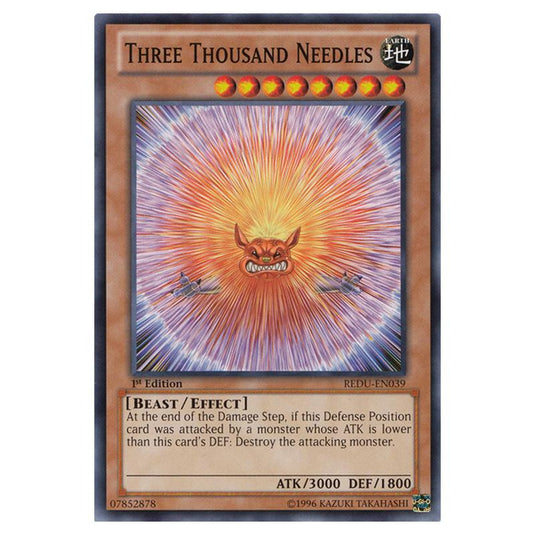 Yu-Gi-Oh! - Return of the Duelist - Three Thousand Needles (Short Print) REDU-EN039