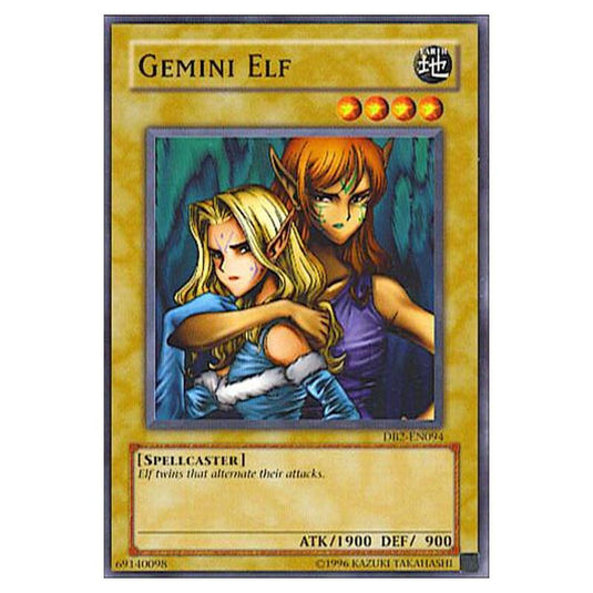 Yu-Gi-Oh! - Dark Beginning 2 - Gemini Elf (Common) DB2-EN094 Yu-Gi-Oh! - Dark Beginning 2 - Gemini Elf (Common) DB2-EN094