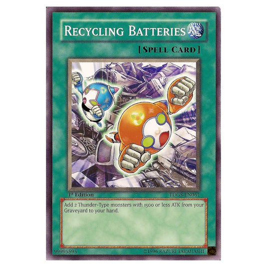 Yu-Gi-Oh! - The Duelist Genesis - Recycling Batteries (Common) TDGS-EN061