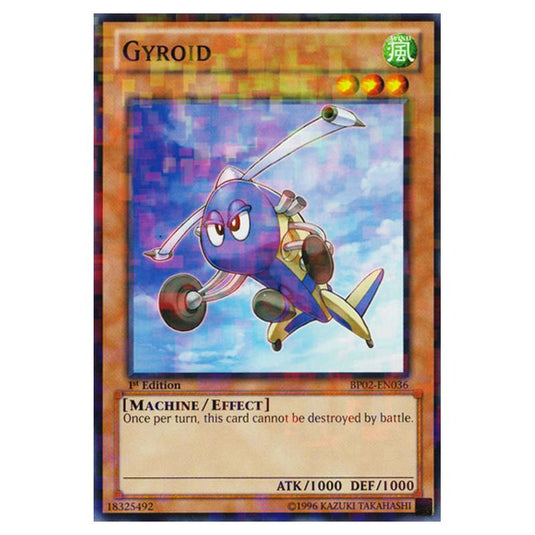 Yu-Gi-Oh! - Battle Pack 2 - War of the Giants - Gyroid (Mosaic Rare) BP02-EN036