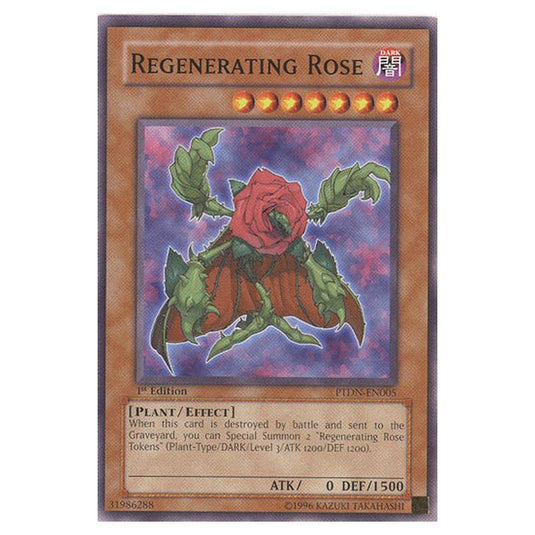 Yu-Gi-Oh! - Phantom Darkness - Regenerating Rose (Common) PTDN-EN005