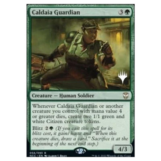 Magic The Gathering - Commander: Streets of New Capenna Promos - Caldaia Guardian - 056/281