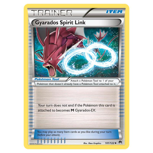 Pokemon - XY - Breakpoint - Gyarados Spirit Link - 101/122 (Reverse Holo)