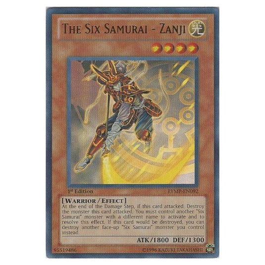 Yu-Gi-Oh! - Ra Yellow Mega Pack - The Six Samurai - Zanji (Ultra Rare) RYMP-EN092