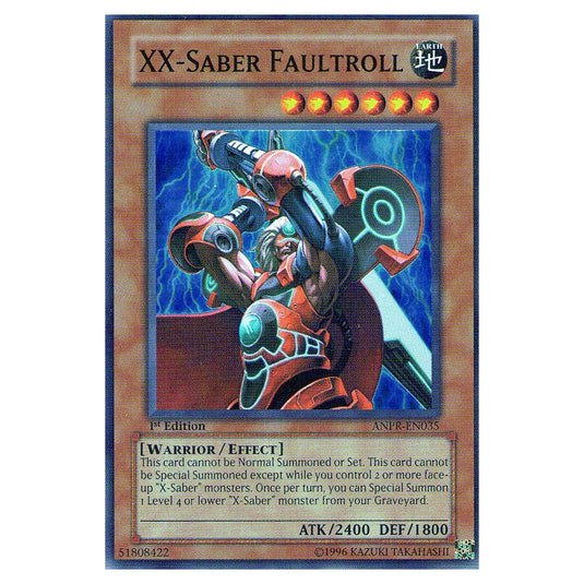 Yu-Gi-Oh! - Ancient Prophecy - XX-Saber Faultroll (Super Rare) ANPR-EN035