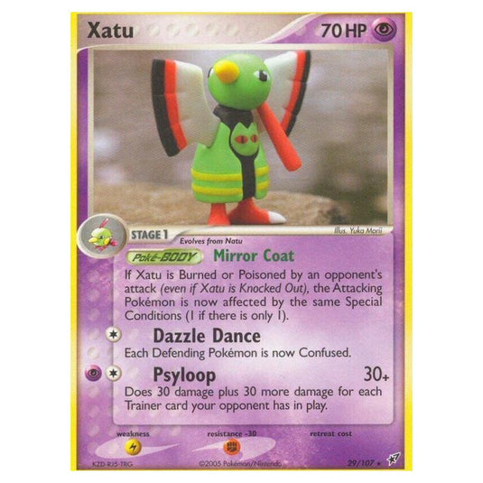 Pokemon - EX Deoxys - Xatu - 029/107