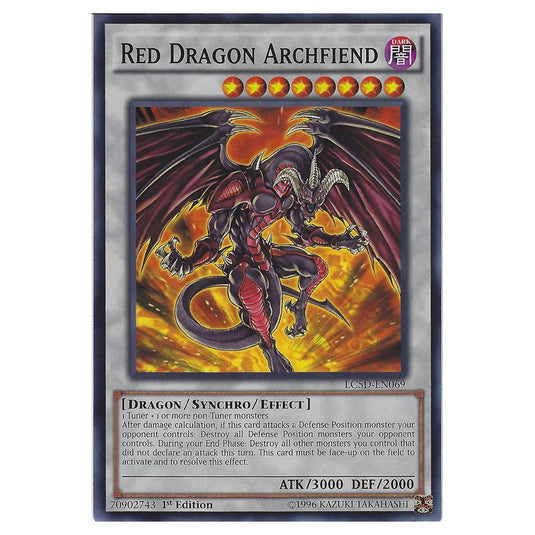 Yu-Gi-Oh! - Legendary Collection 5D's Mega Pack - Red Dragon Archfiend (Common) LC5D-EN069
