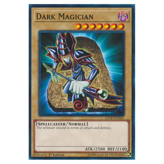 Yu-Gi-Oh! - Legendary Dragon Decks - Dark Magician (Common) LEDD-ENA01