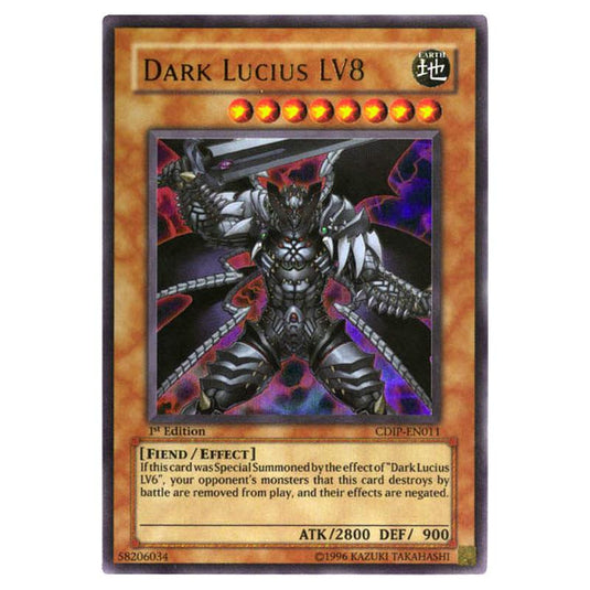 Yu-Gi-Oh! - Cyberdark Impact - Dark Lucius LV8 (Ultra Rare) CDIP-EN011