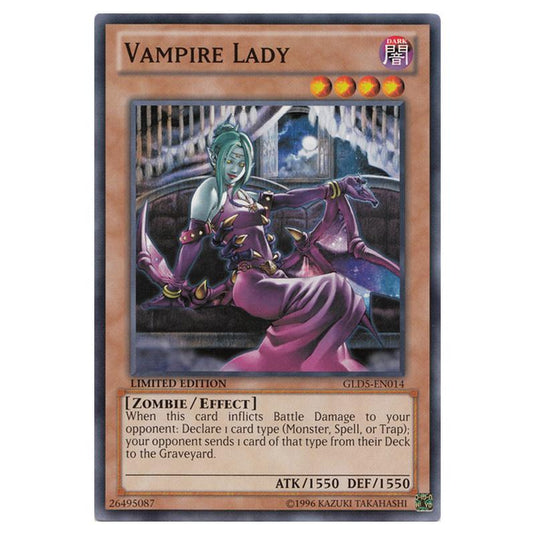 Yu-Gi-Oh! - Gold Series - Haunted Mine - Vampire Lady (Common) GLD5-EN014