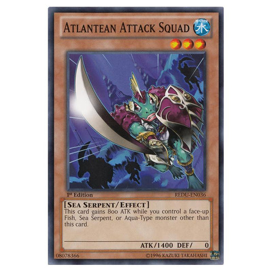 Yu-Gi-Oh! - Return of the Duelist - Atlantean Attack Squad (Common) REDU-EN036