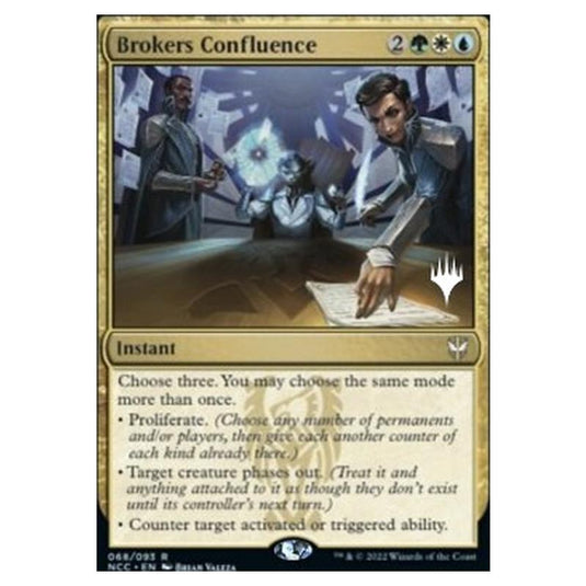 Magic The Gathering - Commander: Streets of New Capenna Promos - Brokers Confluence - 068/281