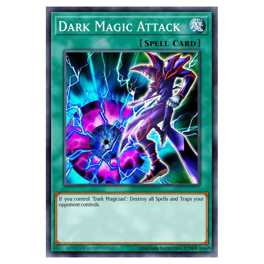 Yu-Gi-Oh! - Yugi's Legendary Decks - Dark Magic Attack (Common) YGLD-ENC29