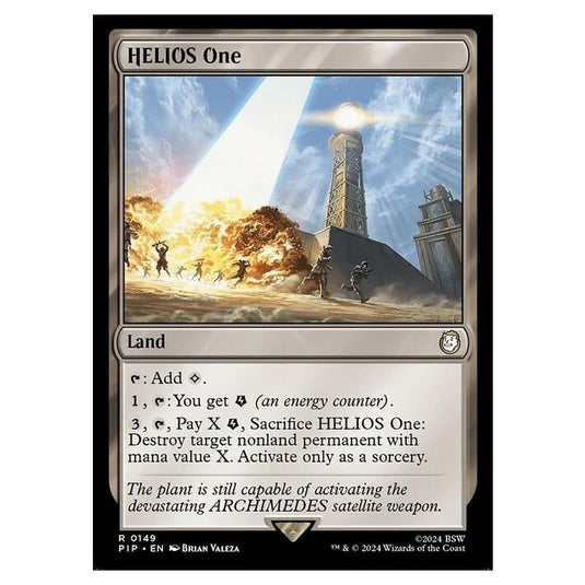 Magic The Gathering - Universes Beyond - Fallout - HELIOS One - 0149