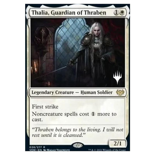 Magic The Gathering - Innistrad: Crimson Vow Promos - Thalia, Guardian of Thraben - 038/277