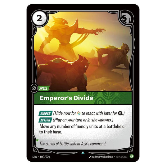 Riftbound: League of Legends TCG - Spiritforged - Emperor's Divide - 043/221