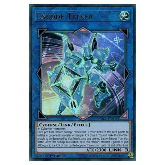 Yu-Gi-Oh! - Structure Deck - Cyberse Link - Encode Talker (Ultra Rare) SDCL-EN041