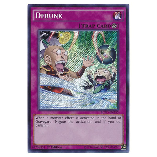 Yu-Gi-Oh! - Legendary Collection 5D's Mega Pack - Debunk (Secret Rare) LC5D-EN255