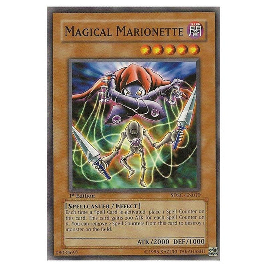Yu-Gi-Oh! - Spellcaster's Command Structure Deck - Magical Marionette (Common) SDSC-EN010