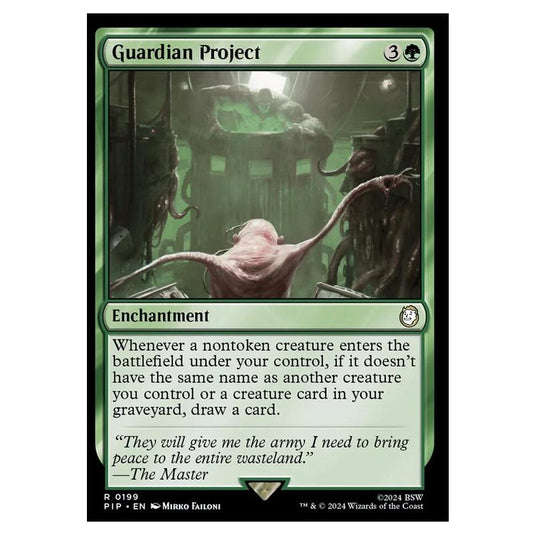 Magic The Gathering - Universes Beyond - Fallout - Guardian Project - 0199