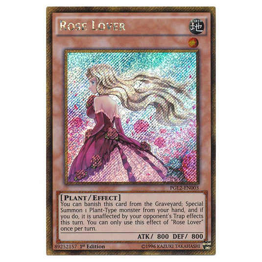 Yu-Gi-Oh! - Premium Gold - Return of the Bling - Rose Lover (Gold Secret Rare) PGL2-EN003
