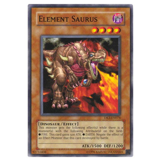 Yu-Gi-Oh! - Dark Revelation Volume 3 - Element Saurus (Common) DR3-EN074