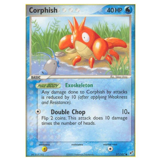Pokemon - EX Deoxys - Corphish - 057/107