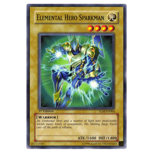 Yu-Gi-Oh! - The Lost Millennium - Elemental HERO Sparkman (Common) TLM-EN004