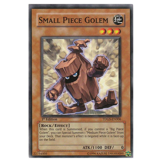 Yu-Gi-Oh! - The Duelist Genesis - Small Piece Golem (Common) TDGS-EN006