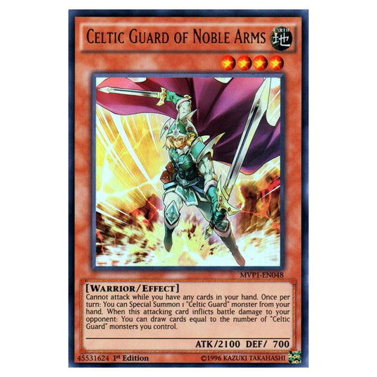 Yu-Gi-Oh! - Yu-Gi-Oh! The Dark Side of Dimensions Movie Pack - Celtic Guard of Noble Arms (Ultra Rare) MVP1-EN048